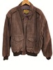 80-90sSuede Leather A-2 Jacket/L
