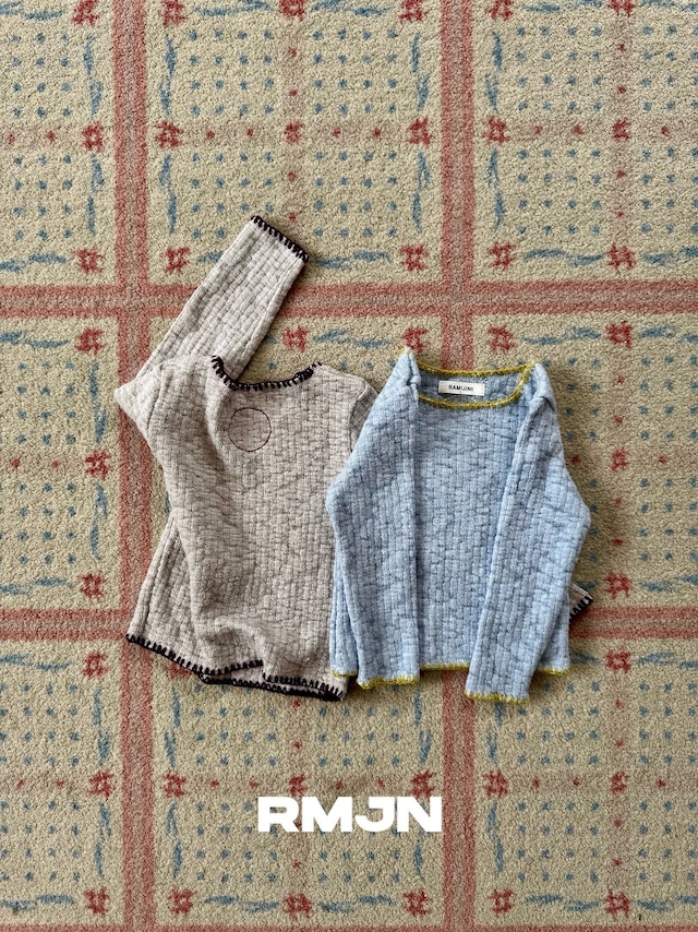 【取寄】ramijini|recording knit|レコーディングニット|S-JM|kids&jr|26 autumn