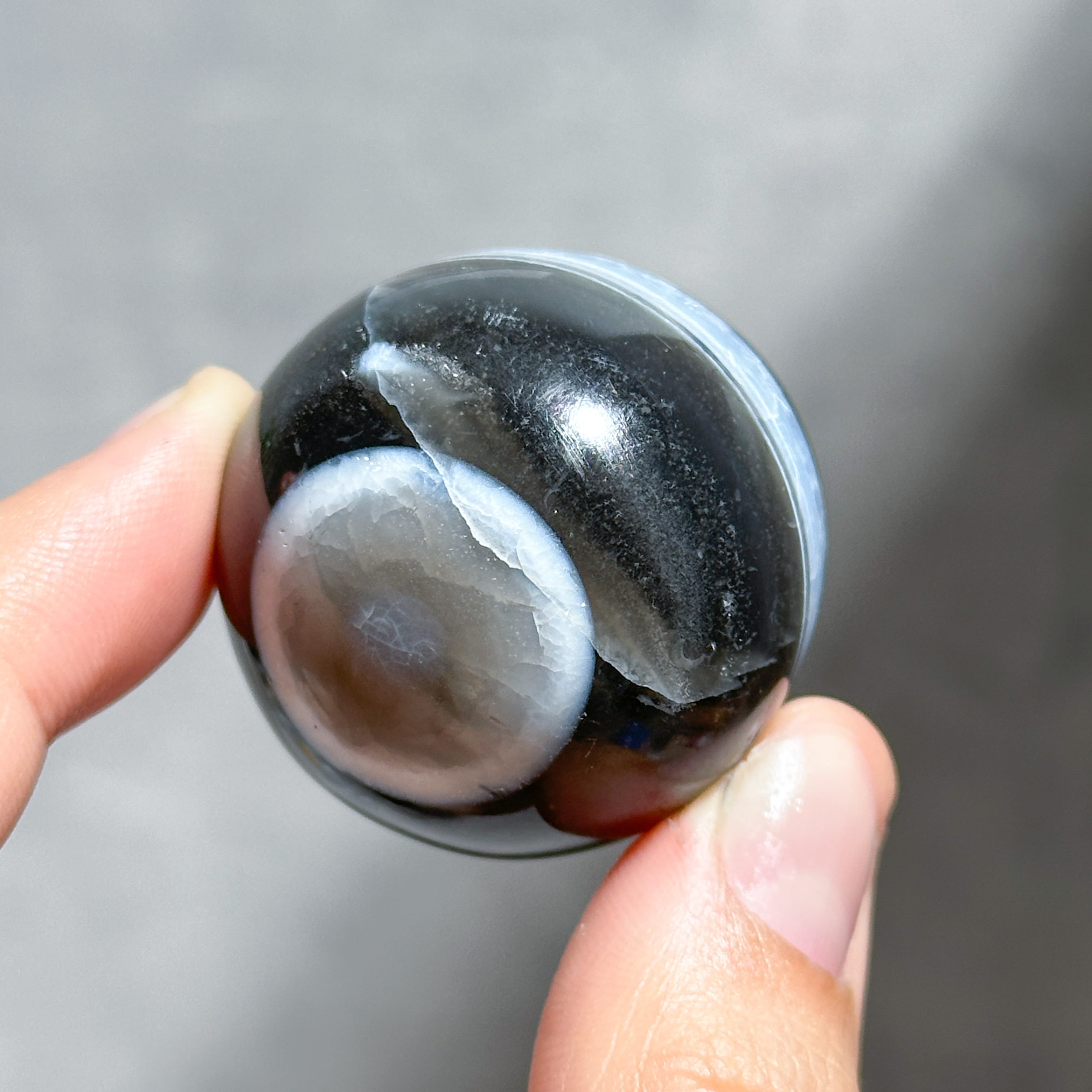 ブルーオパール スフィア15◇ Blue Opal ◇ 天然石・鉱物