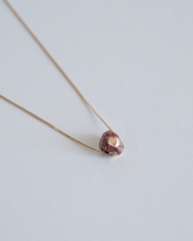 ネックレス01　K10ピンクゴールド／REVERSE