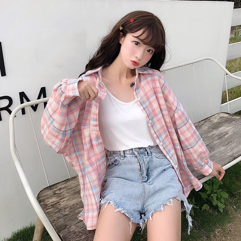 ルーズシャツ ジャケット スプリングオータムスタイル ロング 春物 秋物 萌量不足82836427604