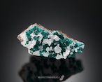 ダイオプテーズ/カルサイト【Dioptase with Calcite】ナミビア産