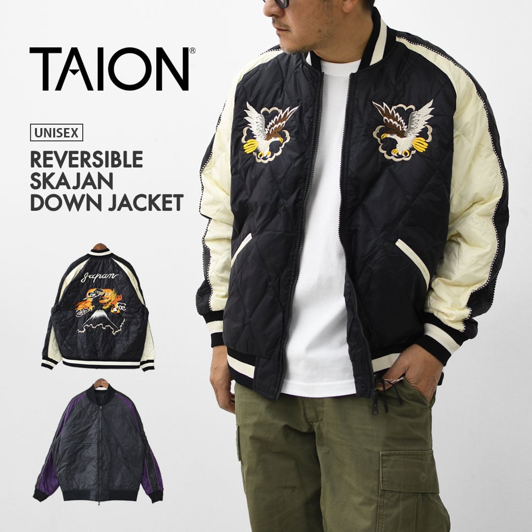 TAION[タイオン] REVERSIBLE -SKAJAN- DOWN JACKET [JK04JS-N1