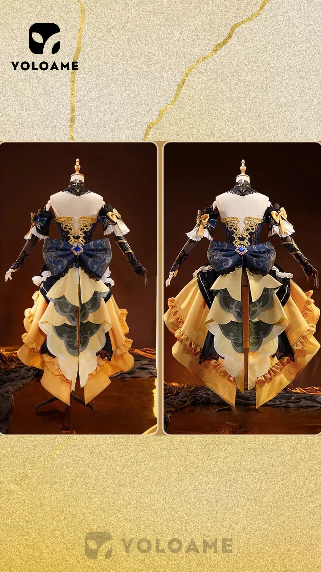原神 ナヴィア コスプレ衣装【三分妄想 1/3Delusion正規品】Genshin
