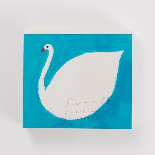 ◉【Subikiawa.】ブロックメモ「Swan帳」