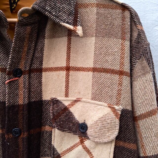 1960~70s Arrow Wool CPO Shirt Made in USA / アローアンカーボタン