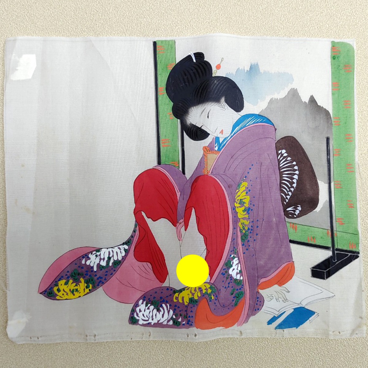 浮世絵・春画・絹本・No.210507-09・梱包サイズ60 | リサイクル 