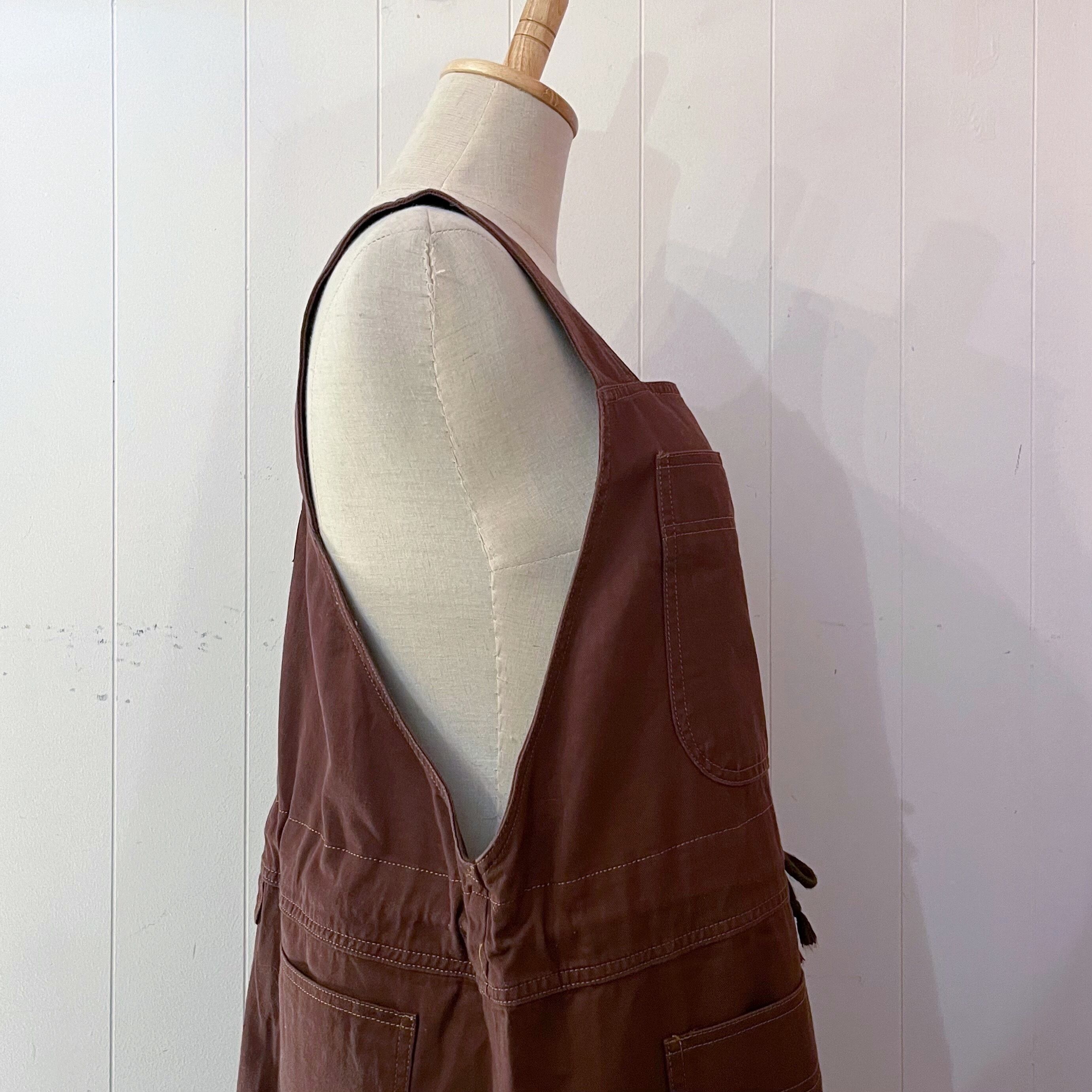 dog wappen brown pocket jumper skirt