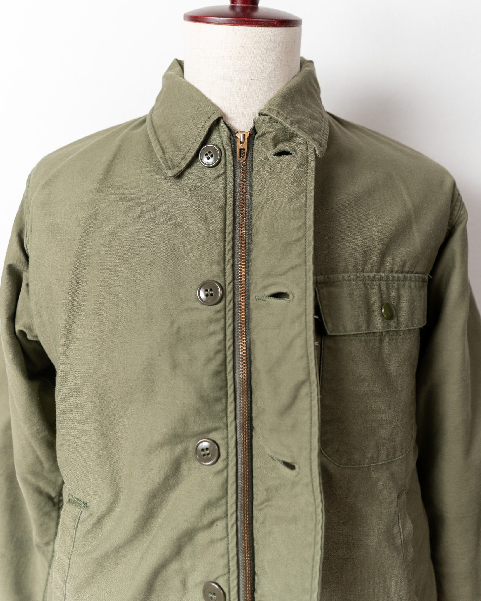 MEDIUM】U.S.Navy A-2 Deck Jacket 