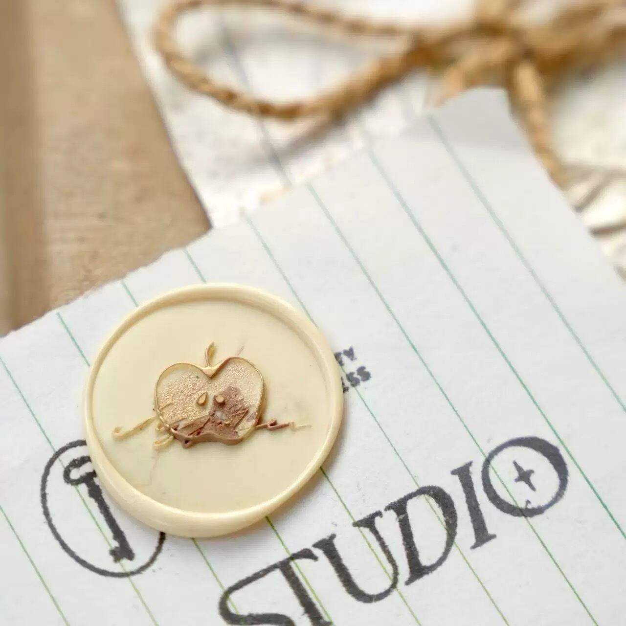 シーリングスタンプヘッド half apple