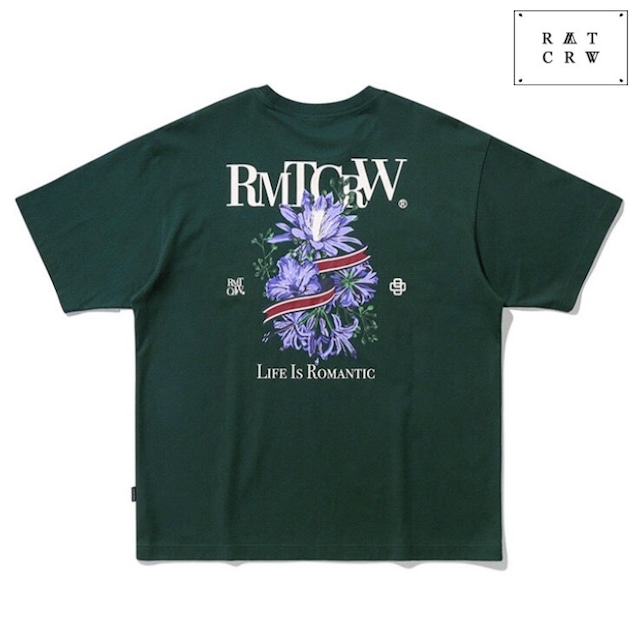 【ROMANTIC CROWN】FLOWER RIBBON TEE