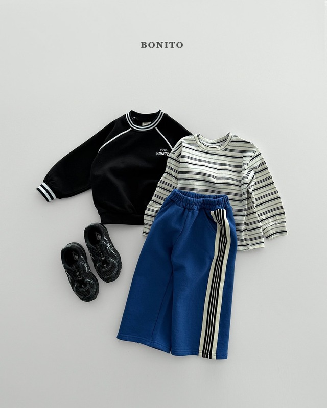 【即納】BONITO / line straight pants