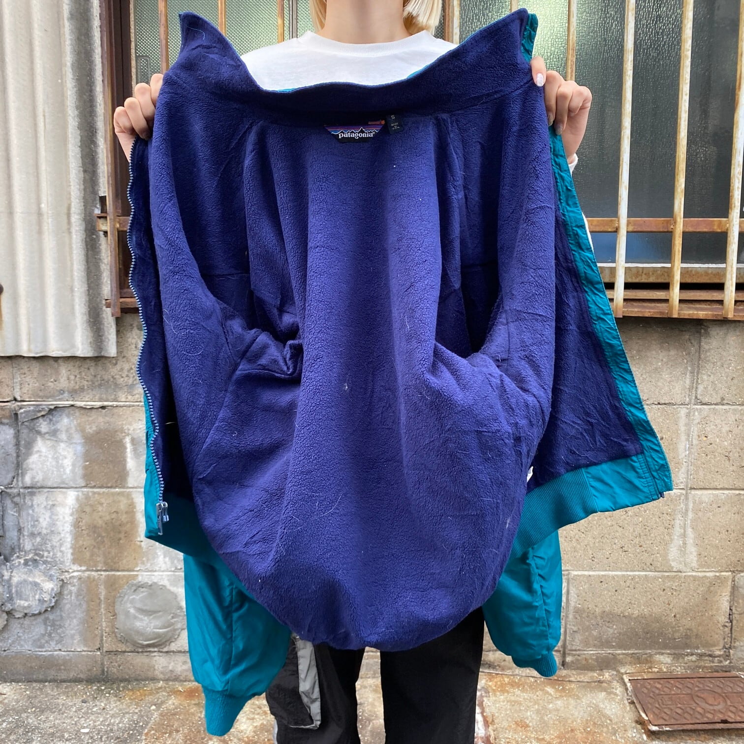 USA製 90年代 Patagonia パタゴニア シェルドシンチラ ナイロン 