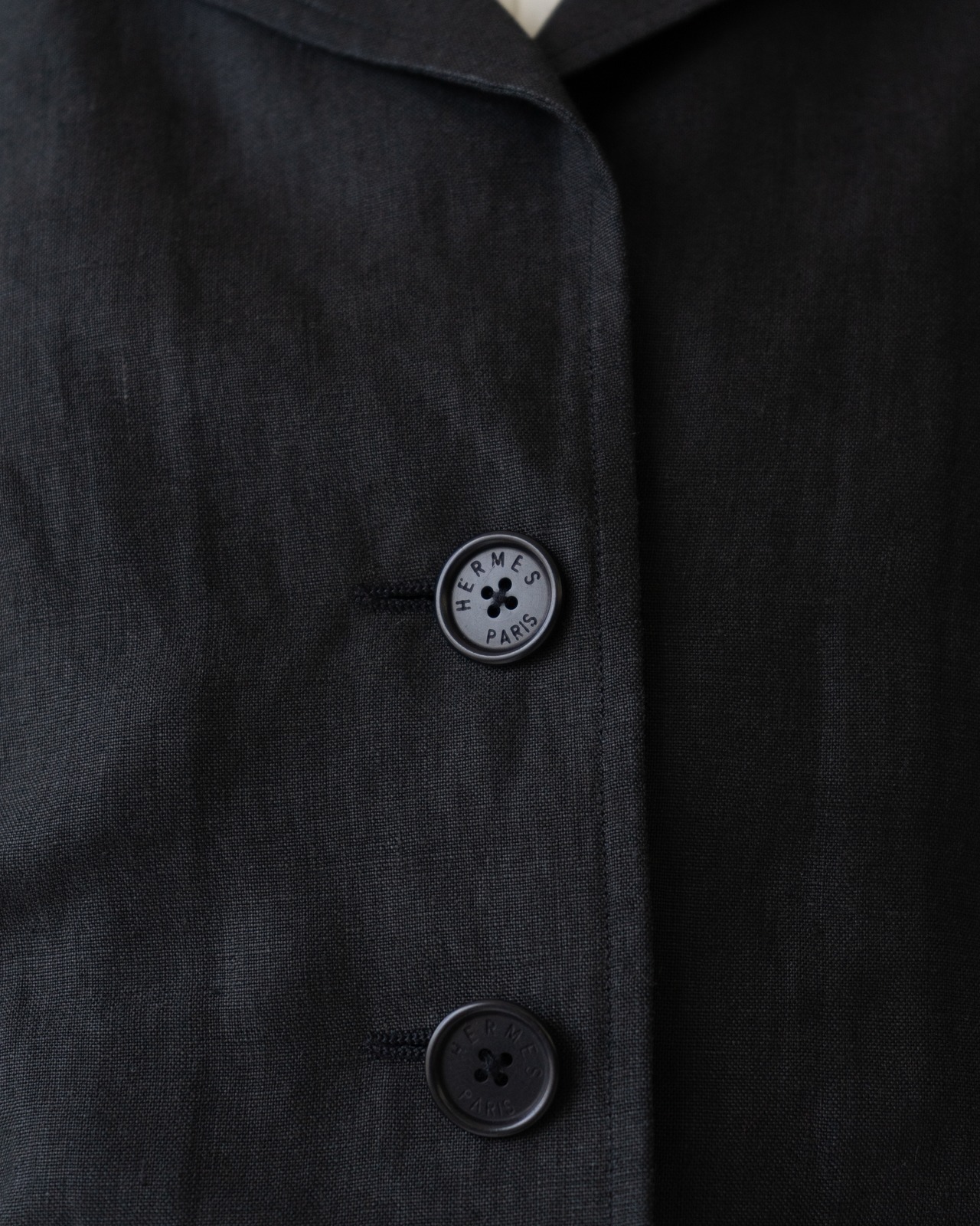 〈Hermès〉Cropped Shirt