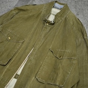 design 4pocket cotton linen jacket