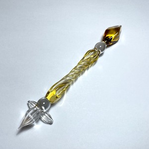 Ore glass pen  アンバーイエロー