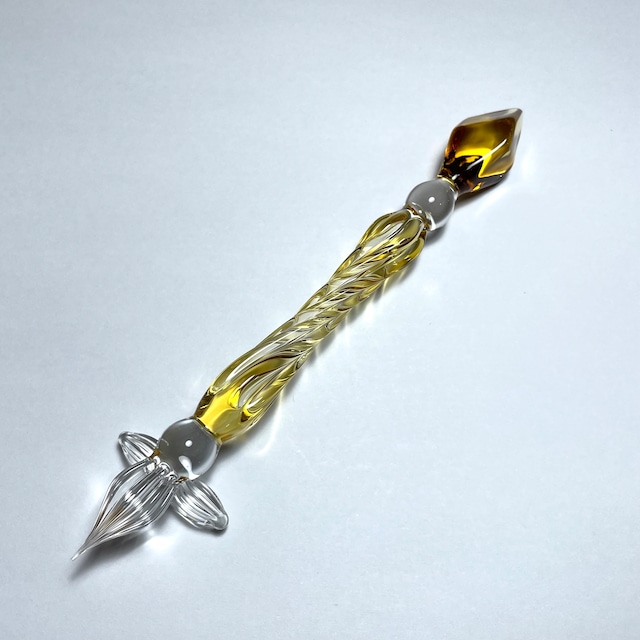 Ore glass pen  アンバーイエロー