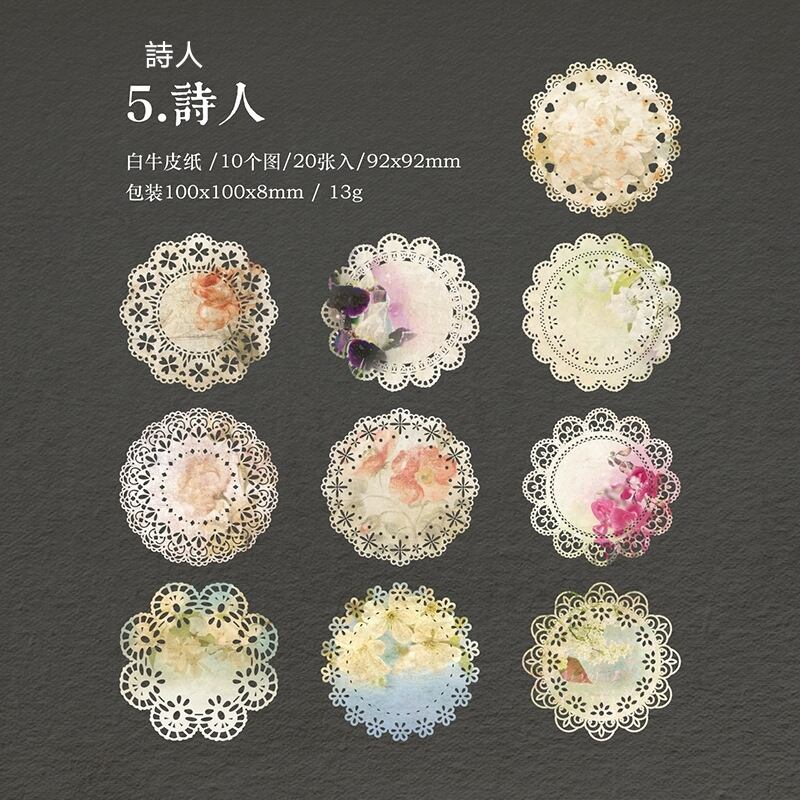 アルバムクラフト ・コラージュ☆アルバム、コラージュ素材セット