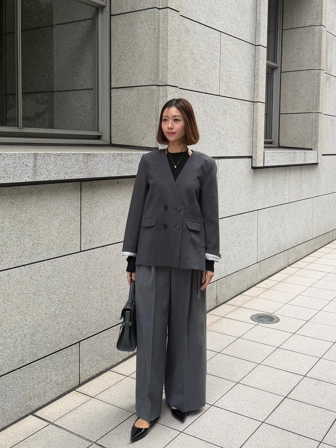 予約】duck pants / gray (2月下旬発送予定) | HYEON