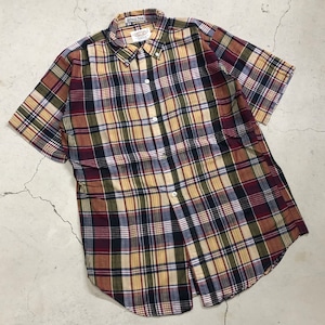 1960s CAMPUS 三点留 S/S CHECK SHIRT