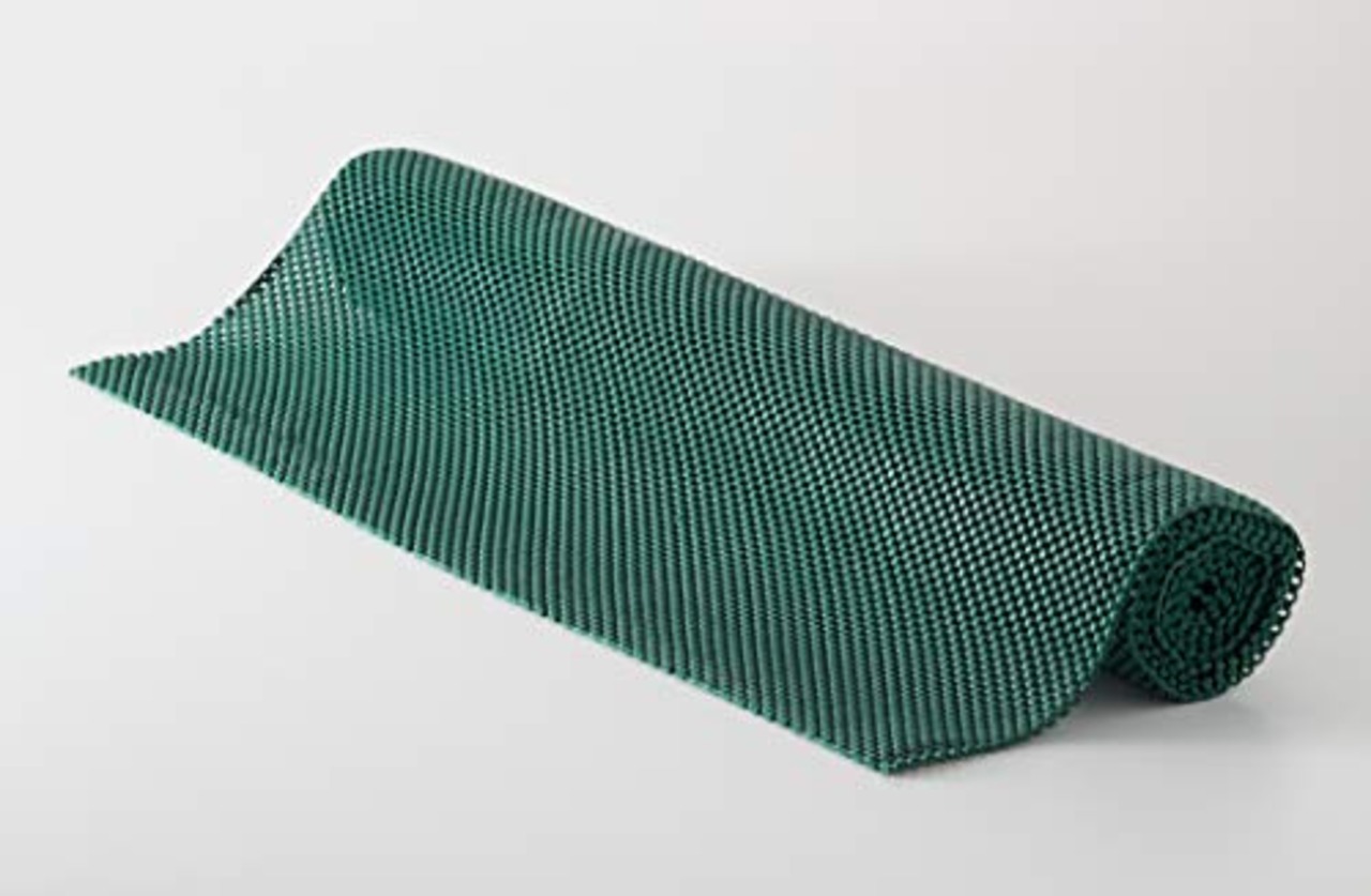 トラスコ中山(TRUSCO) ノンスリップマット グリーン 60×200cm 抗菌·防カビ加工 TNSM-60GN