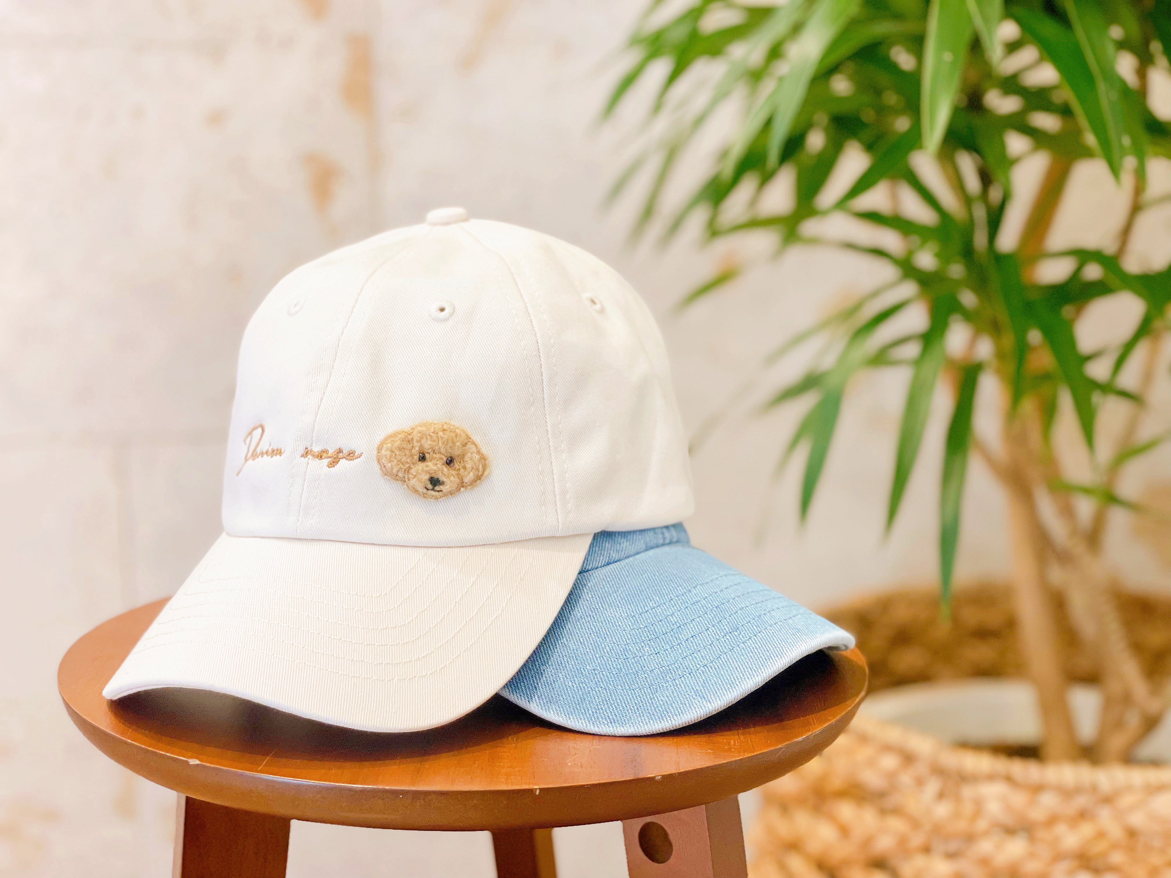 ワッペンカラーキャップ | DENIM ROSE