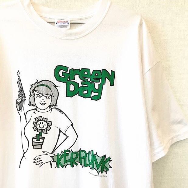 90s ヴィンテージ グリーン・デイ Green Day tee Tシャツ