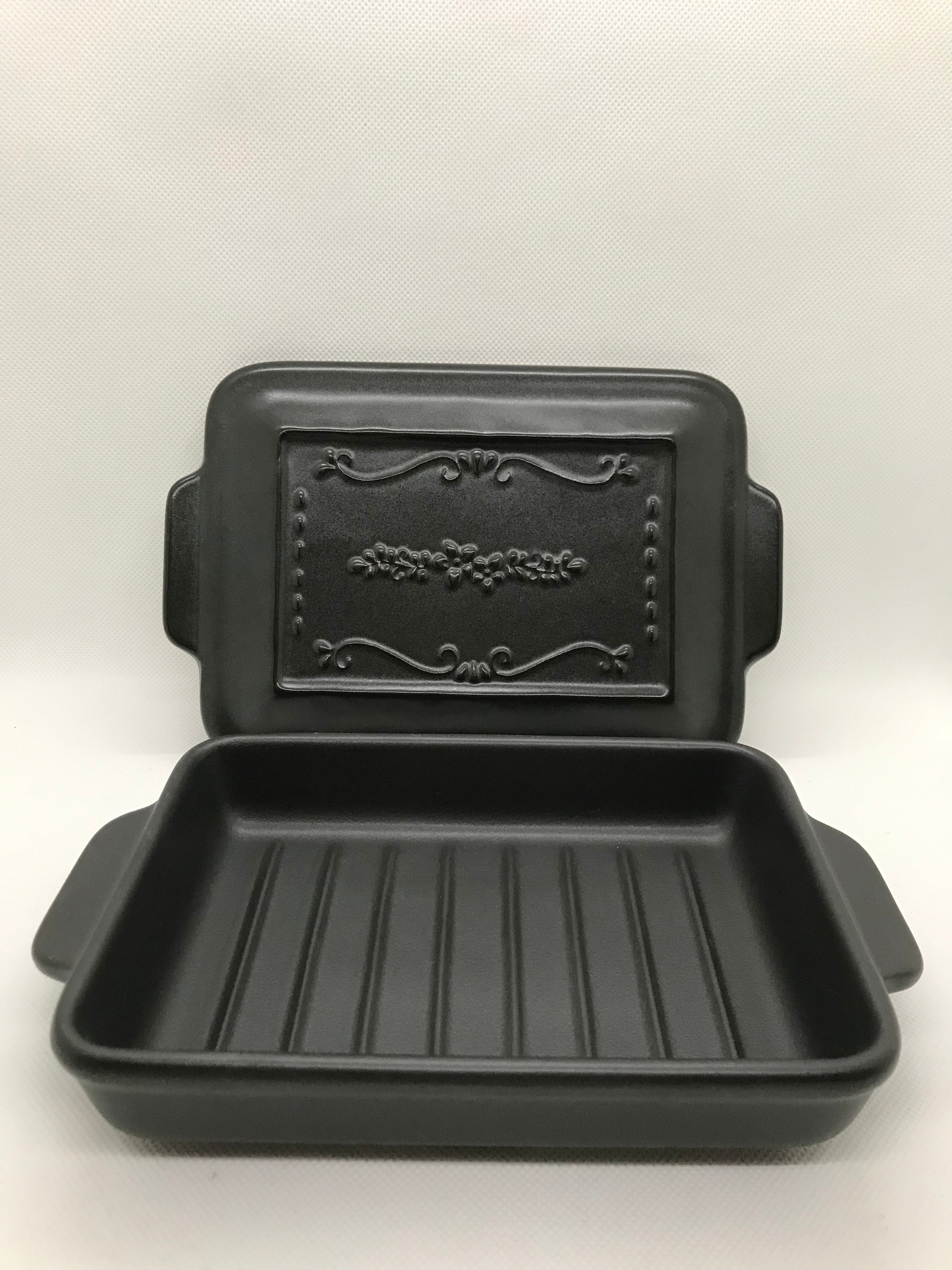 ヒュッゲ セラミック藍 Hygge style グリルパン 大 日本製 セラミック藍 Hygge style グリルパン 小 ブラック | 若林陶器