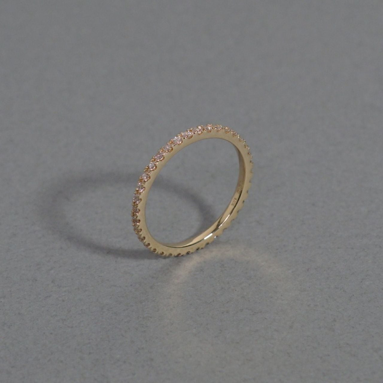 K18 ダイヤモンド フルエタニティリング M | ETmam（エトマ