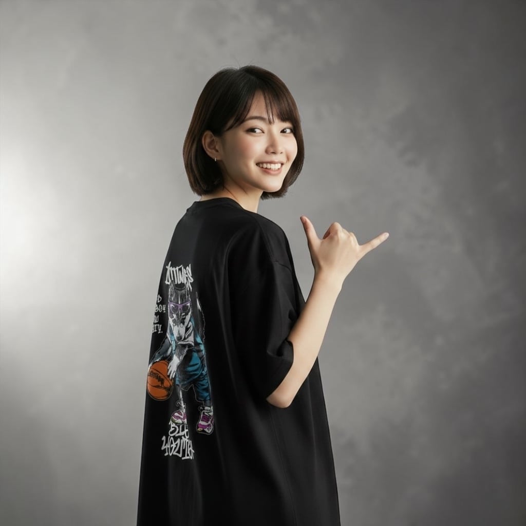 うーちゃん DRY Tee： うーちゃん（黒） | WANDAO STORE