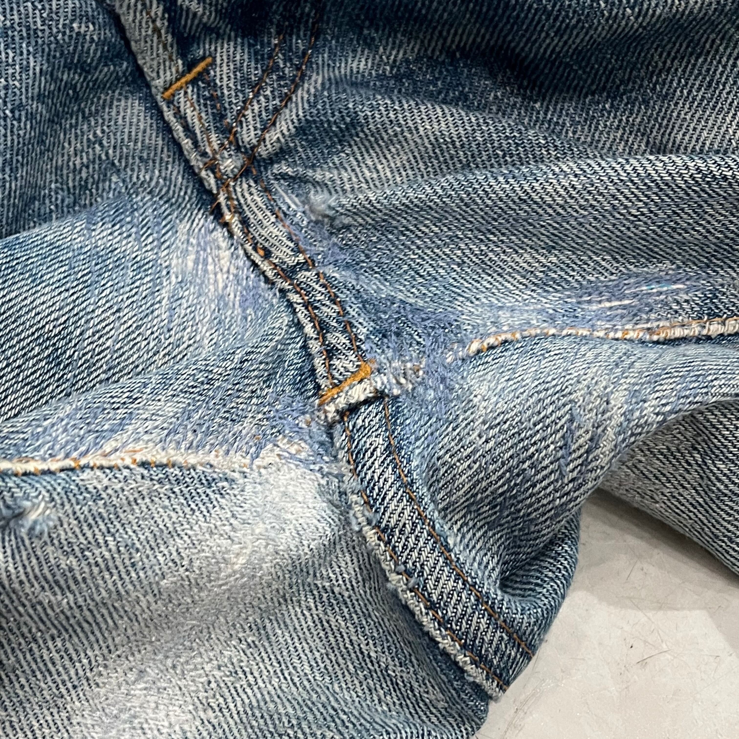 70s Levi's 501 66 Single Denim Pants W34L32 70年代 リーバイス 66