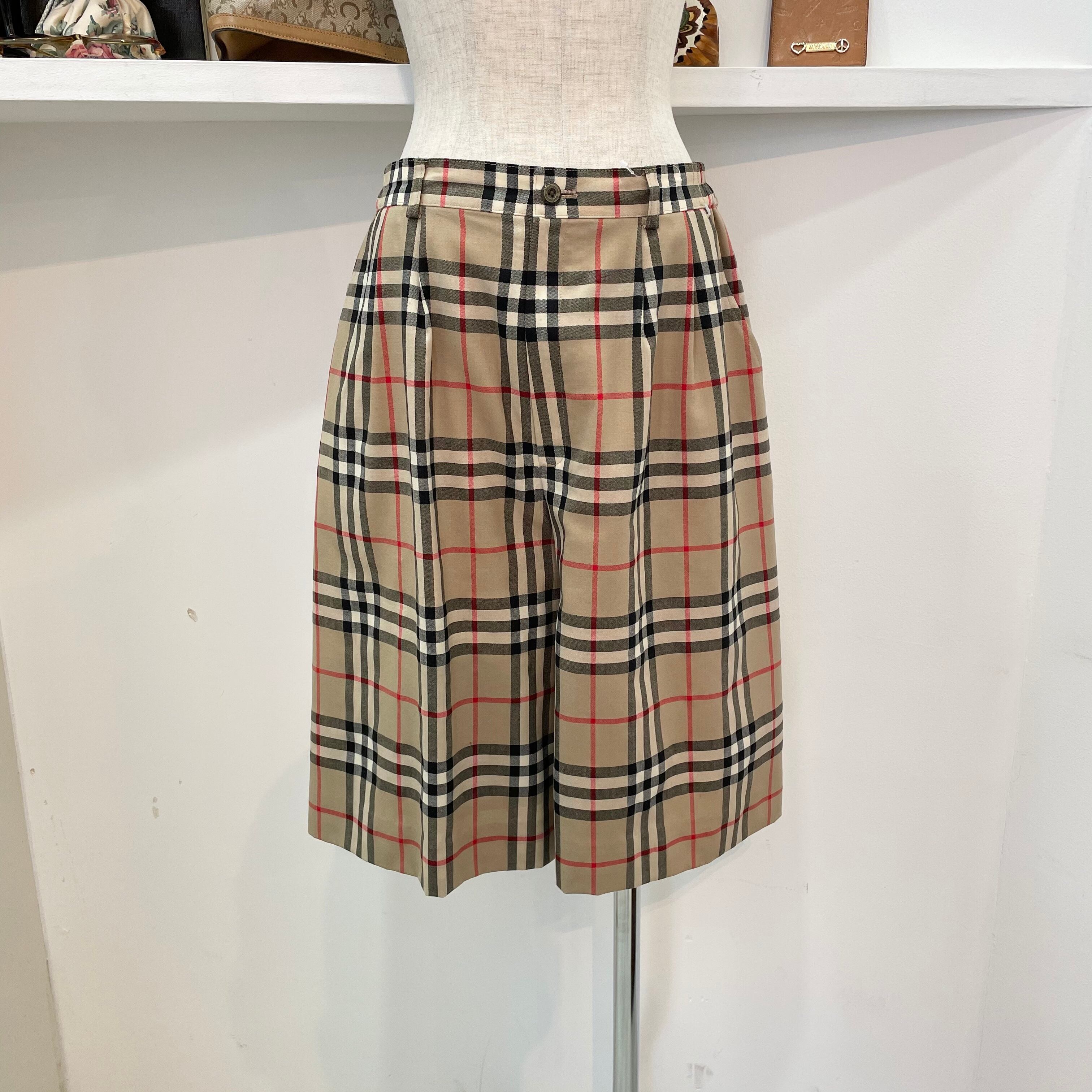 Burberry/culottes/check/bottom/バーバリー/キュロット/チェック