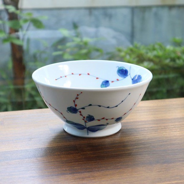 【アウトレット】波佐見焼　広口碗（大）　水引草 99-340