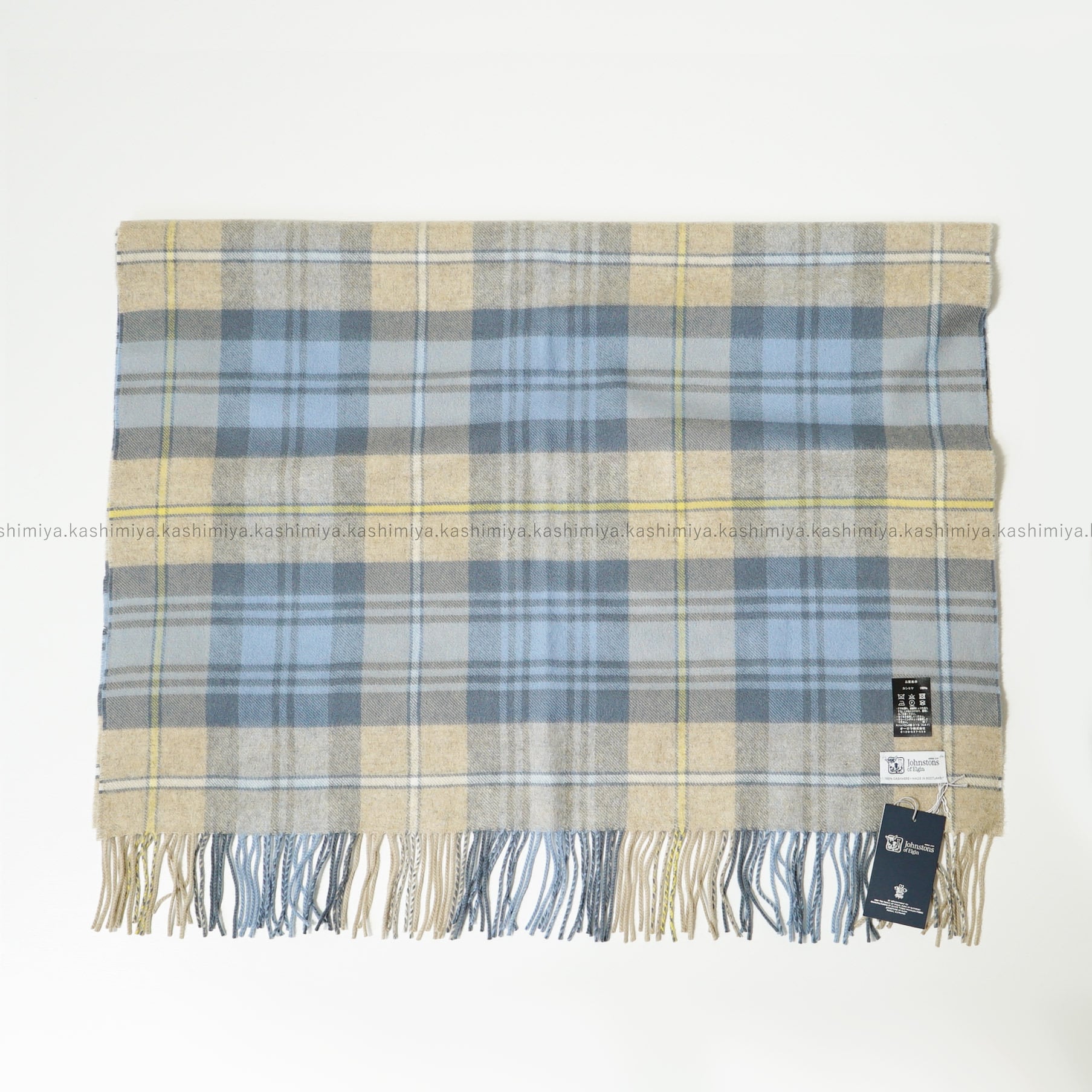 国内正規品・新品・2020AW新色】Johnstons カシミヤ大判ストール