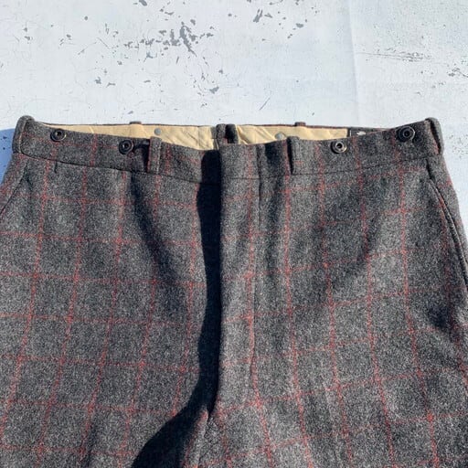 50's Woolrich ウールリッチ Malone Wool Trousers ウールパンツ へ 