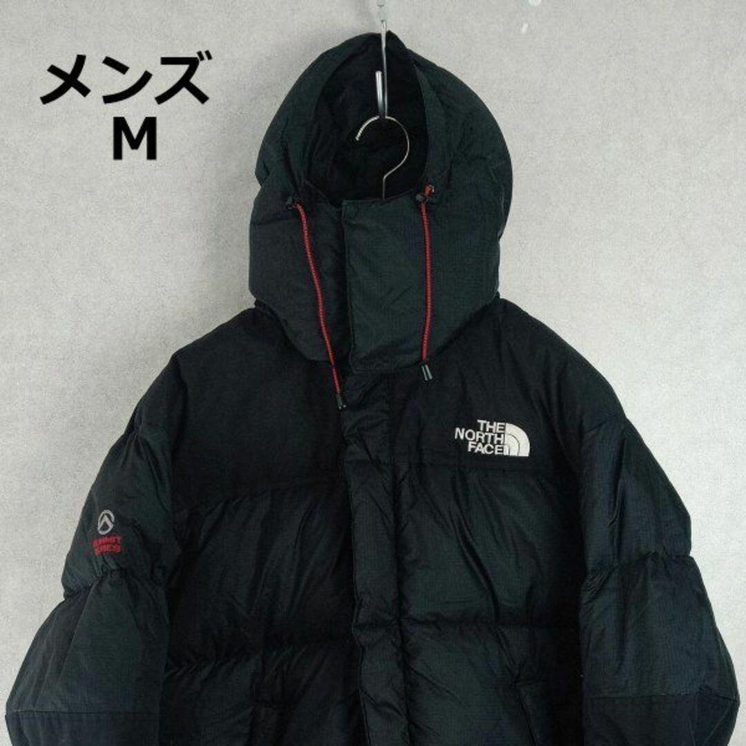 ノースフェイス　ダウンジャケット　windstopper ブラック　メンズM