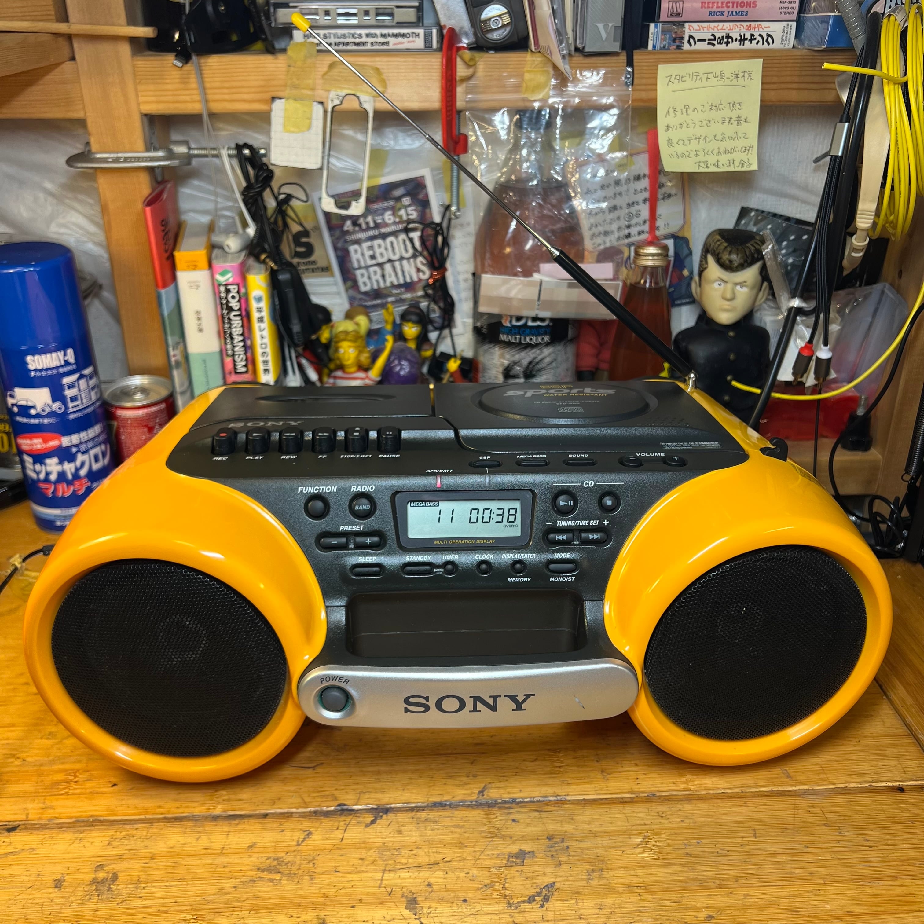 メンテ品]Sony Sports CFS-902 ラジカセ | stability