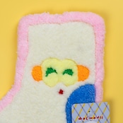 < WACHAPO > ラグ作品「くつしたくん」