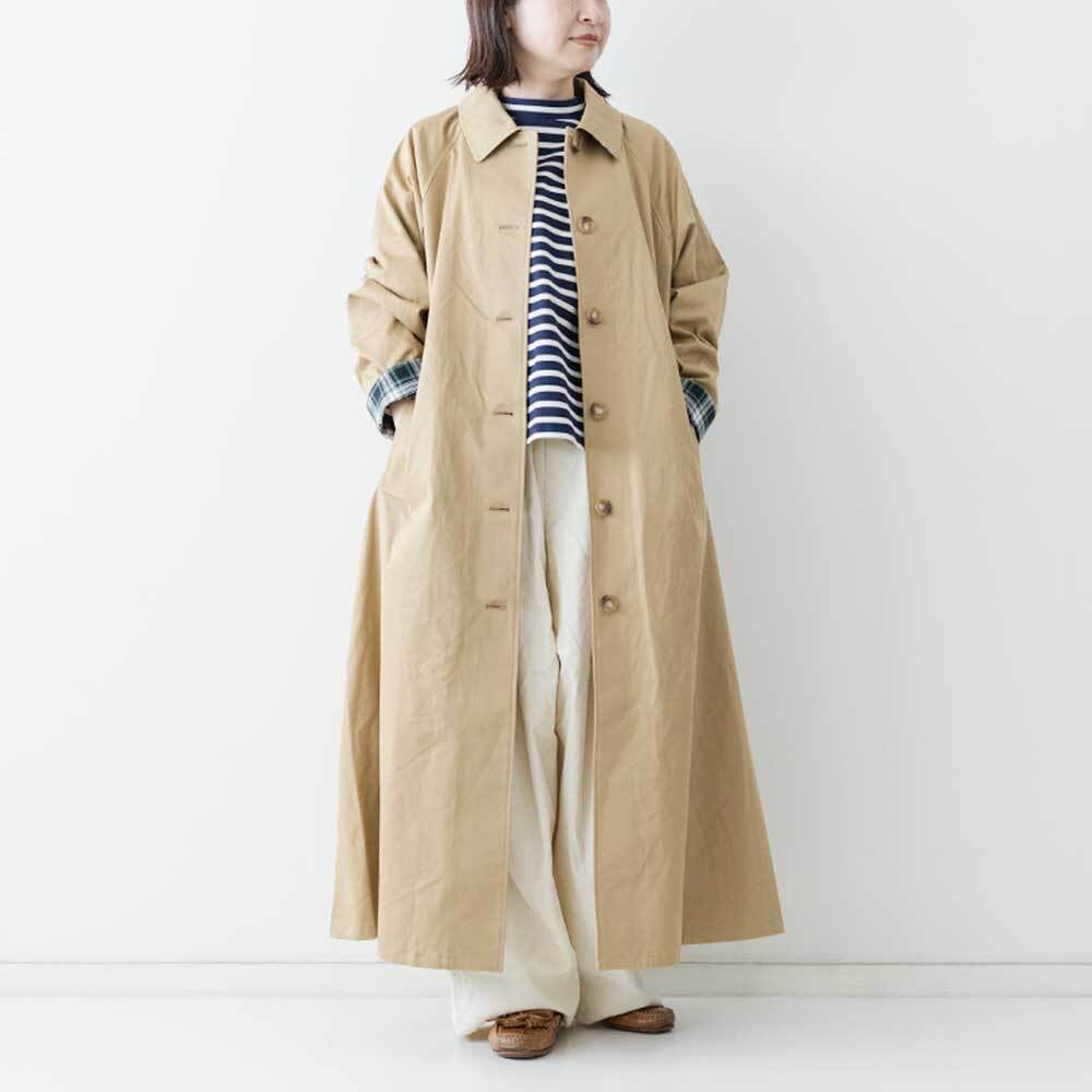 mizuiro ind ステンカラーコート | LASQ store | ラスクストア