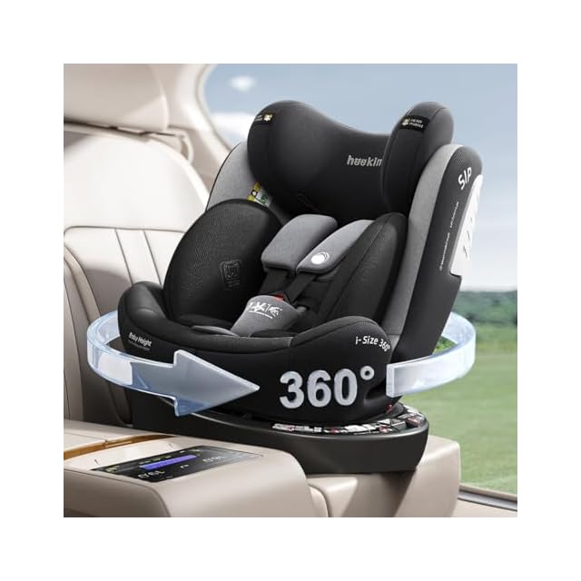 heekin チャイルドシート 360°回転式 ISOFIX固定 R129適合(i-Size