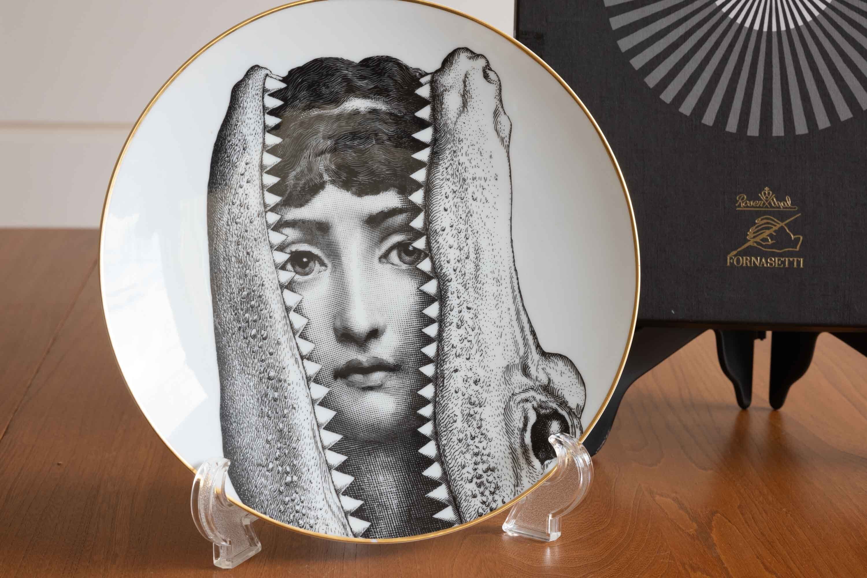 Piero Fornasetti ピエロ・フォルナセッティ Fornasetti Julia Plate by Rosenthal その1
