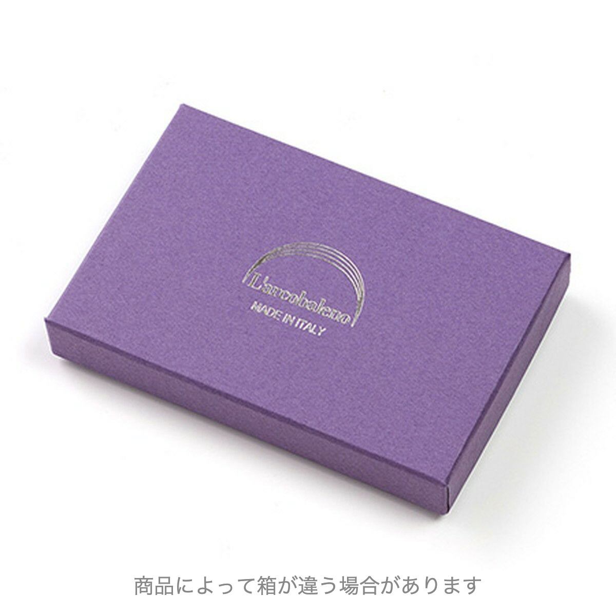 L'arcobaleno（ラルコバレーノ）三つ折ミニウォレット】Ltグレー*Lt
