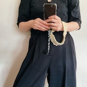 [Pattern] ギザギザスカラのスマホストラップ（ハンド）
