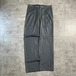 90s 2000s Giorgio Armani gray slacks