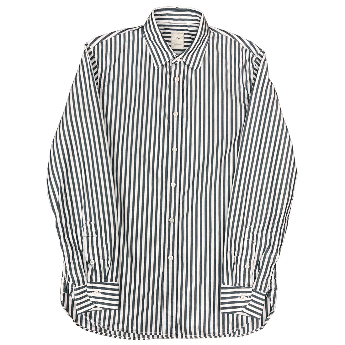 TYPEWRITER REGULAR SHIRT / タイプライターレギュラーシャツ (NAVY