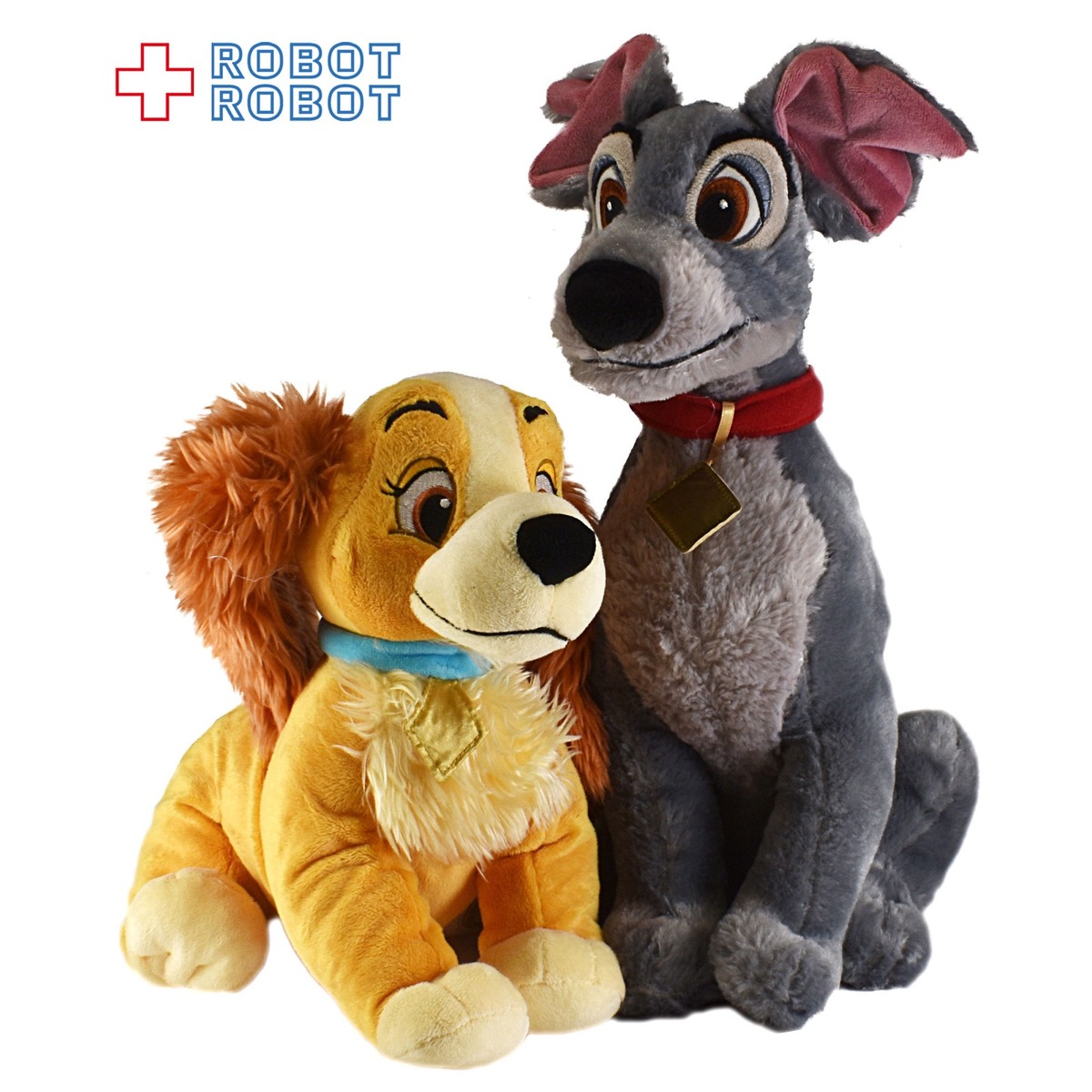 ディズニーストア わんわん物語 レディ トランプ ぬいぐるみ セット Robotrobot