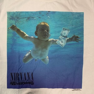 12811 NIRVANA 長袖 ロックTシャツ バンドT 両面プリント XL