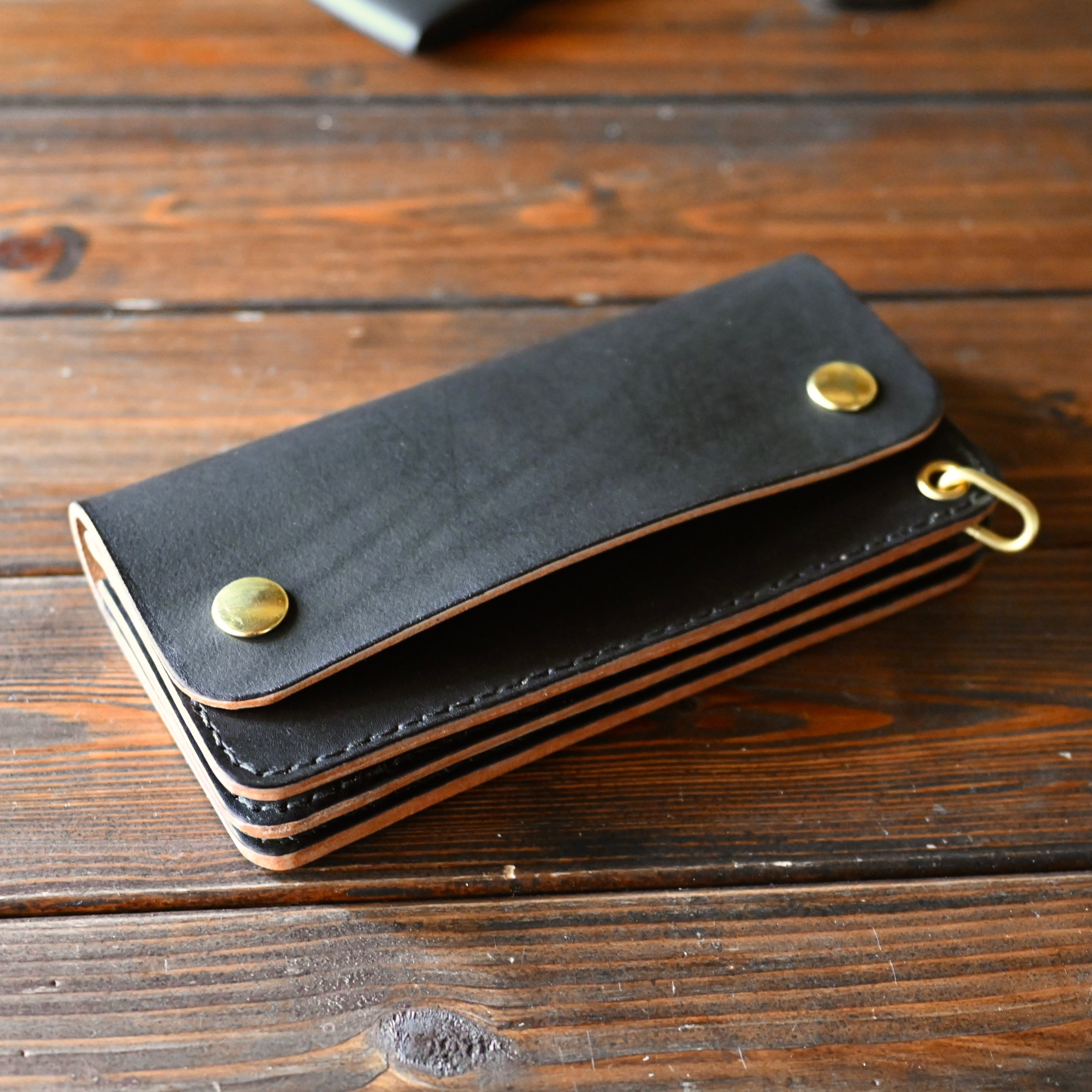 カスタムオーダー Trucker Wallet-02】 | yc_leather.craft
