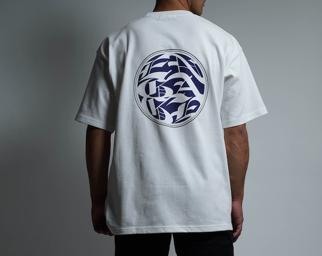 Heavy Weight Graphic Logo Tee（White）