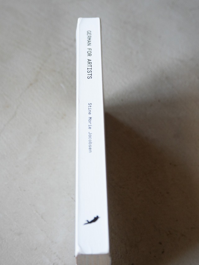 "GERMAN FOR ARTISTS" used Pocket book
